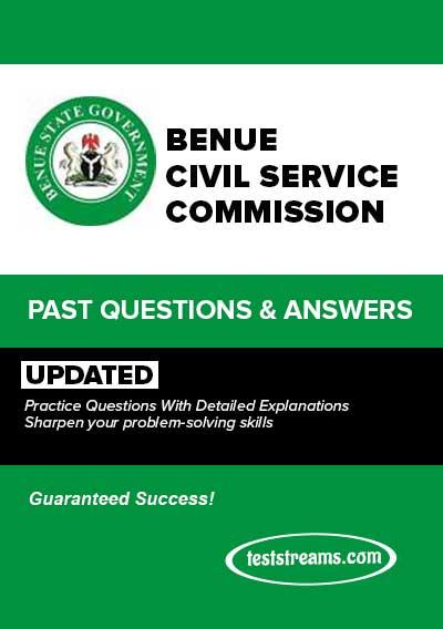 Benue state civil service Practice questions and answers