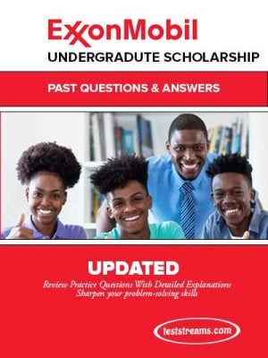 ExxonMobil Scholarship Past Questions and Answers