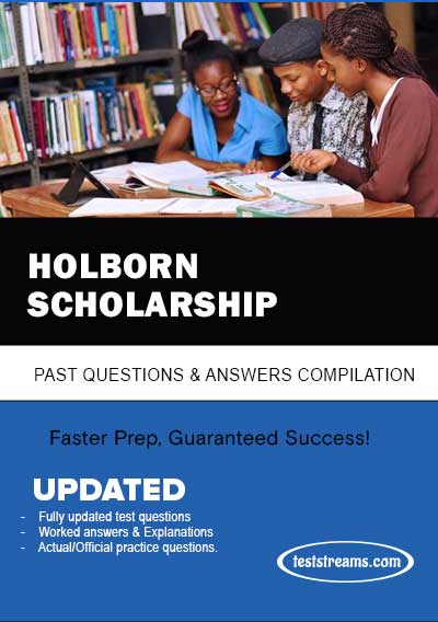 Holborn Scholarship Past Questions and Answers