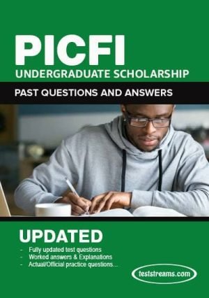 Picfi Scholarship Past Questions And Answers Pdf Download