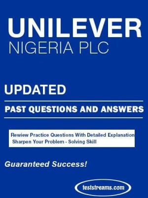 Unilever Nigeria Plc Past Questions and Answers