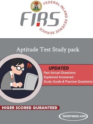 FIRS Aptitude Test Past Questions and Answers - 2023 Update