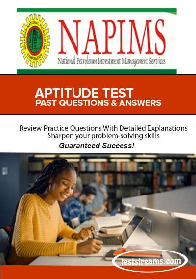 NAPIMS Aptitude Test Past Questions and Anwers
