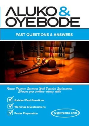 Aluko & Oyebode Aptitude Test Past Questions 2023