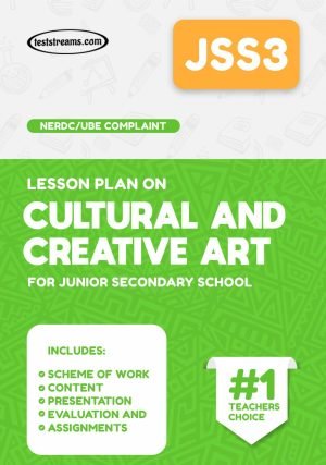 Lesson Plan On Jss3 Cultural And Creative Arts Ms-word- Pdf Download