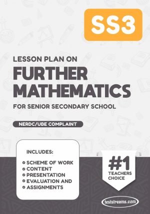 Lesson Plan On Ss3 Further Mathematics