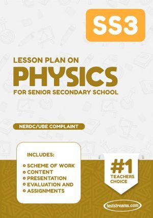 Lesson Plan On Ss3 Physics Ms-word- Pdf Download