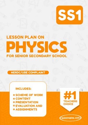 Lesson Plan On Ss1 Physics Ms-word- Pdf Download