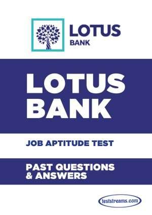 Lotus Bank Past Questions And Answers