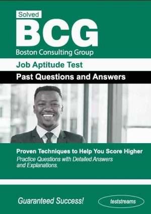 Bcg Aptitude Test Past Questions