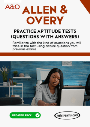 Allen And  Overy Graduate Assessment Practice Test [year]