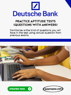 Deutsche Bank Graduate Assessment Practice Test