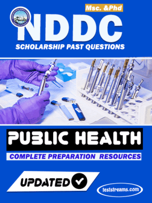 NDDC Scholarship Public Health Aptitude Test Past Questions