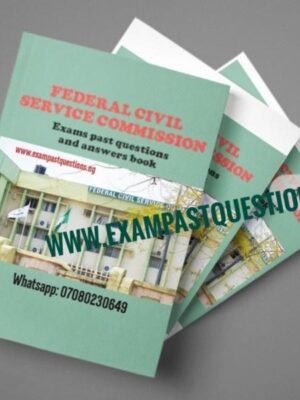 842448202 Federal Civil Service Commission Fcsc Past Questions and Answers