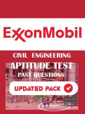 EXXONMOBIL Civil Engineering Aptitude Test Past Questions