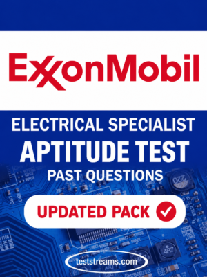 EXXONMOBIL - Electrical Specialist Skill Test Past Questions