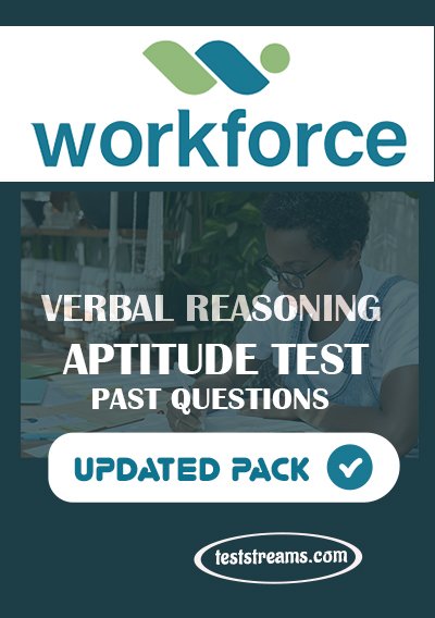 Workforce Verbal Reasoning Past Questions and Answers