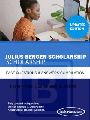 JULIUS BERGER SCHOLARSHIP