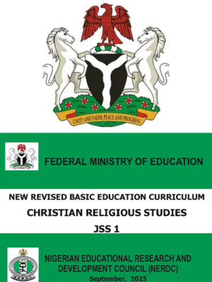 NERDC JSS1 Christian Religious Studies Scheme of Work