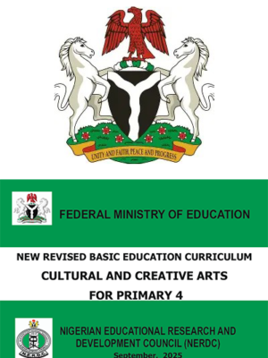 NERDC Primary 4 for Cultural and Creative Arts 2025 Edition
