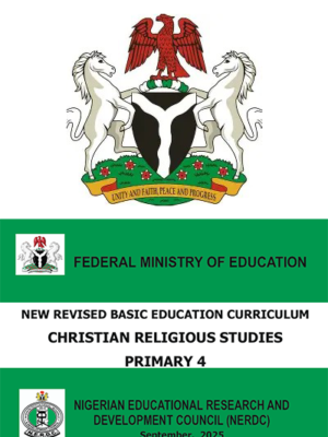 NERDC Primary 4 CRS Scheme of Work 2025