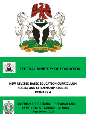 NERDC Social and Citizenship Studies (Primary 4) 2025 Edition