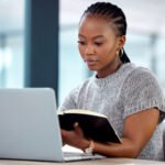 Student writing CBT exam