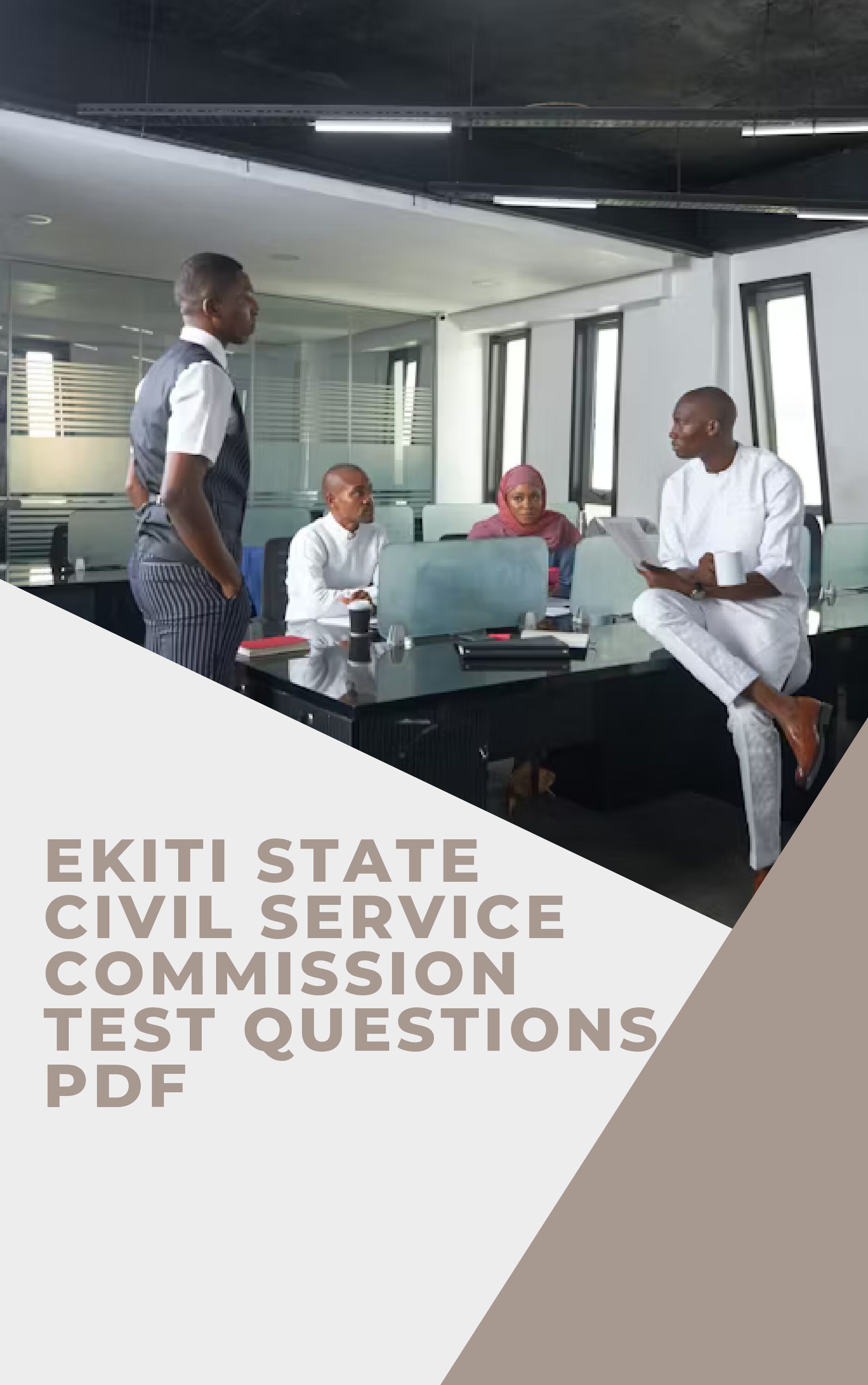 Ekiti State Civil Service Commission Test Questions PDF